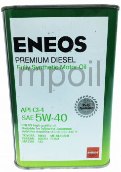 Масло ENEOS Premium Diesel CI-4  5W-40 1л