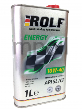 Масло ROLF Energy 10W-40 п/с API SL/CF 1л