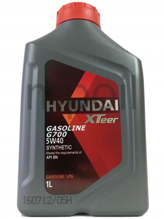 Масло Hyundai XTeer Gasoline G700 5W40 SN 1л