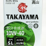 Масло TAKAYAMA 10W-40 п/с, SL, A3/B4 4л
