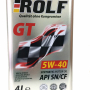 Масло ROLF GT 5W-40 синт. API SN/CF 4л