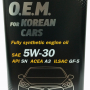 Масло MANNOL 7713 O.E.M. for Koreans cars  5w30 4л