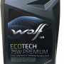 Масло WOLF VITALTECH ECOTECH 75W FE GL-4 трансм API GL-4 1л