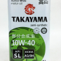 Масло TAKAYAMA 10W-40 п/с, SL, A3/B4 1л