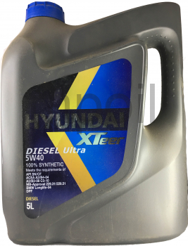 Масло Hyundai XTeer Diesel Ultra 5W40 5л