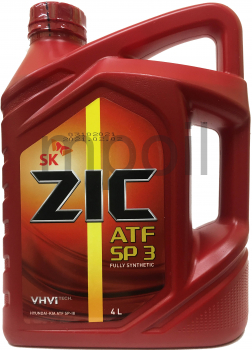 Масло трансм. ZIC ATF SP 3 4л