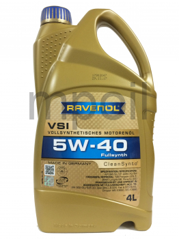Масло RAVENOL VSI 5W-40 (4л)