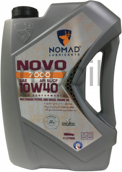 Масло NOMAD NOVO 7000 10W-40 SL/CF, ACEA A4/B4 4л
