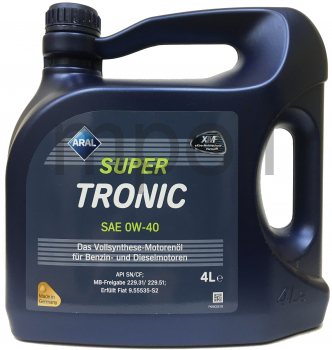 Масло Aral Super Tronic 0W-40  4л
