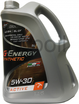 Масло G-Energy SyntheticActive 5W-30 5л