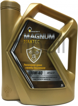Масло Rosneft Magnum Maxtec 10W-40 SL/CF 5л п/с
