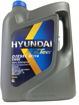 Масло Hyundai XTeer Diesel Ultra 5W40 6л