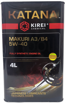 Масло KATANA MAKURI A3/B4 5W-40 4л.