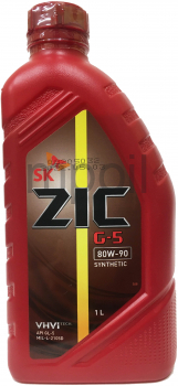 Масло трансм. ZIC G-5 80W-90 1л