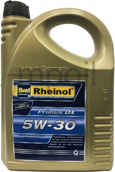 Масло SWD Rheinol  Primus DX 5W-30 SN/CF 4л