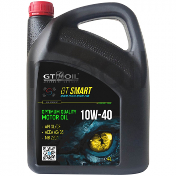 Масло GT Smart 10W-40 SL/CF 4л п/с