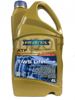 Масло RAVENOL ATF T-WS Lifetime трансм. (4л)