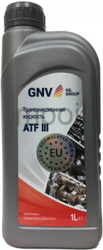 Масло трансм. GNV ATF III 1л
