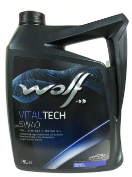 Масло WOLF VITALTECH 5W40 5L