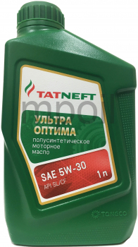 Масло Tatneft Ультра Оптима 5W-30 1л п/с