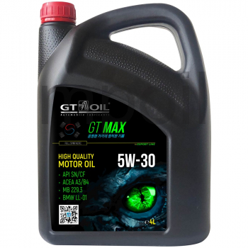 Масло GT Max 5W-30 SN/CF 4л