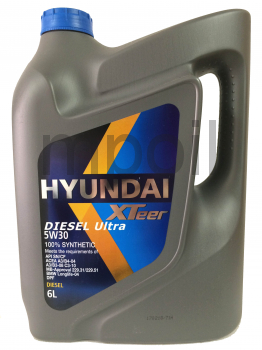 Масло Hyundai XTeer Diesel Ultra 5W30 6л