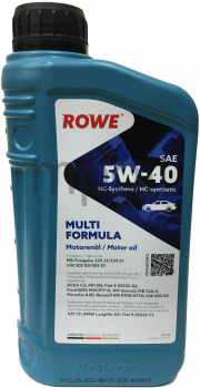 Масло Rowe HIGHTEC MULTI FORMULA 5W-40 1л