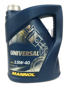 Масло MANNOL Universal 15W40 (5л)