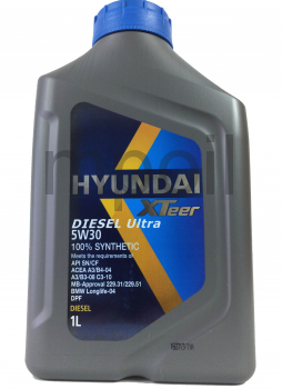 Масло Hyundai XTeer Diesel Ultra 5W30 1л