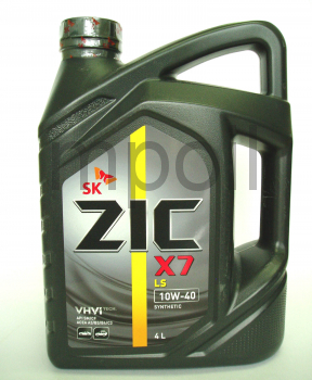 Масло ZIC X7 LS 10w40  SM/CF (4л.)