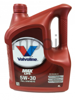 Масло Valvoline MAXLIFE C3 5W30 4л