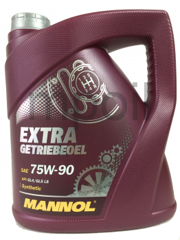 Масло MANNOL GL-4/5 LS Extra Getriebeoel 75w90 (4л)