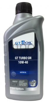 Масло GT Turbo SM 10W-40 API SM SN/CF п/с 1 л