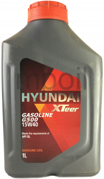 Масло Hyundai XTeer Gasoline G500 15W40 SL 1л