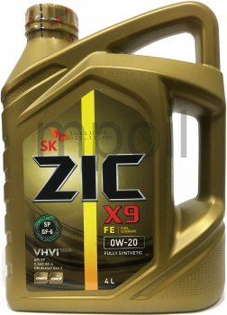 Масло ZIC X9 FE 0W20 4л