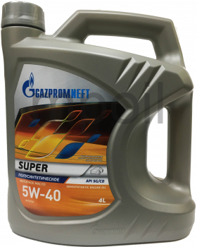 Масло Gazpromneft Super 5W-40 п/с 4л
