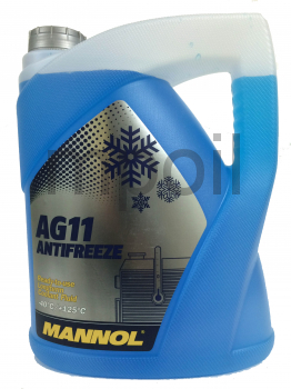 Антифриз MANNOL Longterm G11 готовый -40 синий 5л