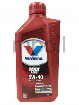 Масло Valvoline MAXLIFE 5W40 1л