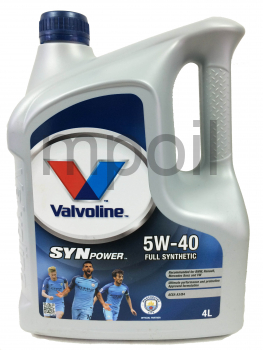 Масло Valvoline SYNPOWER 5W40 4л