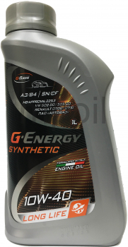 Масло G-Energy SyntheticLongLife 10W-40 1л