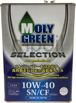 Масло Moly Green SELECTION 10W-40 4л