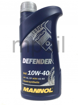 Масло MANNOL Stahlsynt Defender  SAE 10w40 1л