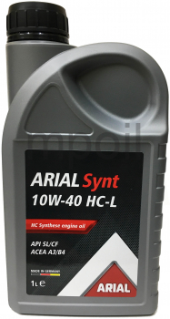 Масло ARIAL Synt 10W-40 HC-L 1л
