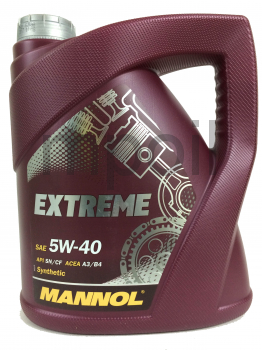 Масло MANNOL Extreme 5W40 (4л)