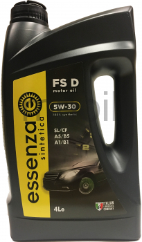Масло Essenza sintetica FS D 5W-30 синт. 4л