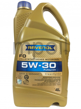 Масло RAVENOL FO 5W-30 (4л)