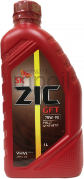 Масло трансм. ZIC GFT 75W-90 1л