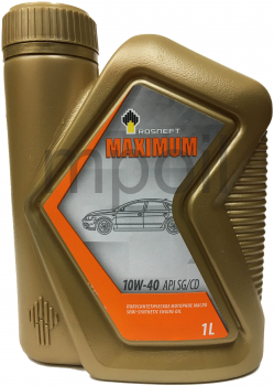 Масло Rosneft Maximum 10w-40 SG/CD 1л п/с