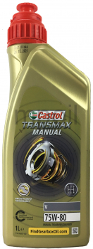 Масло трансм. CASTROL Manual V 75W-80 1л (Syntrans V FE) 15D7F9