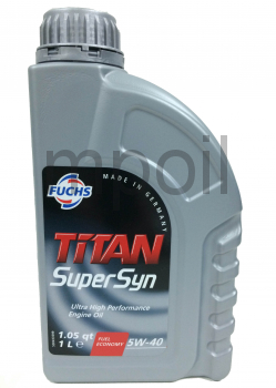 Масло Fuchs Titan SUPERSYN 5W-40 1л